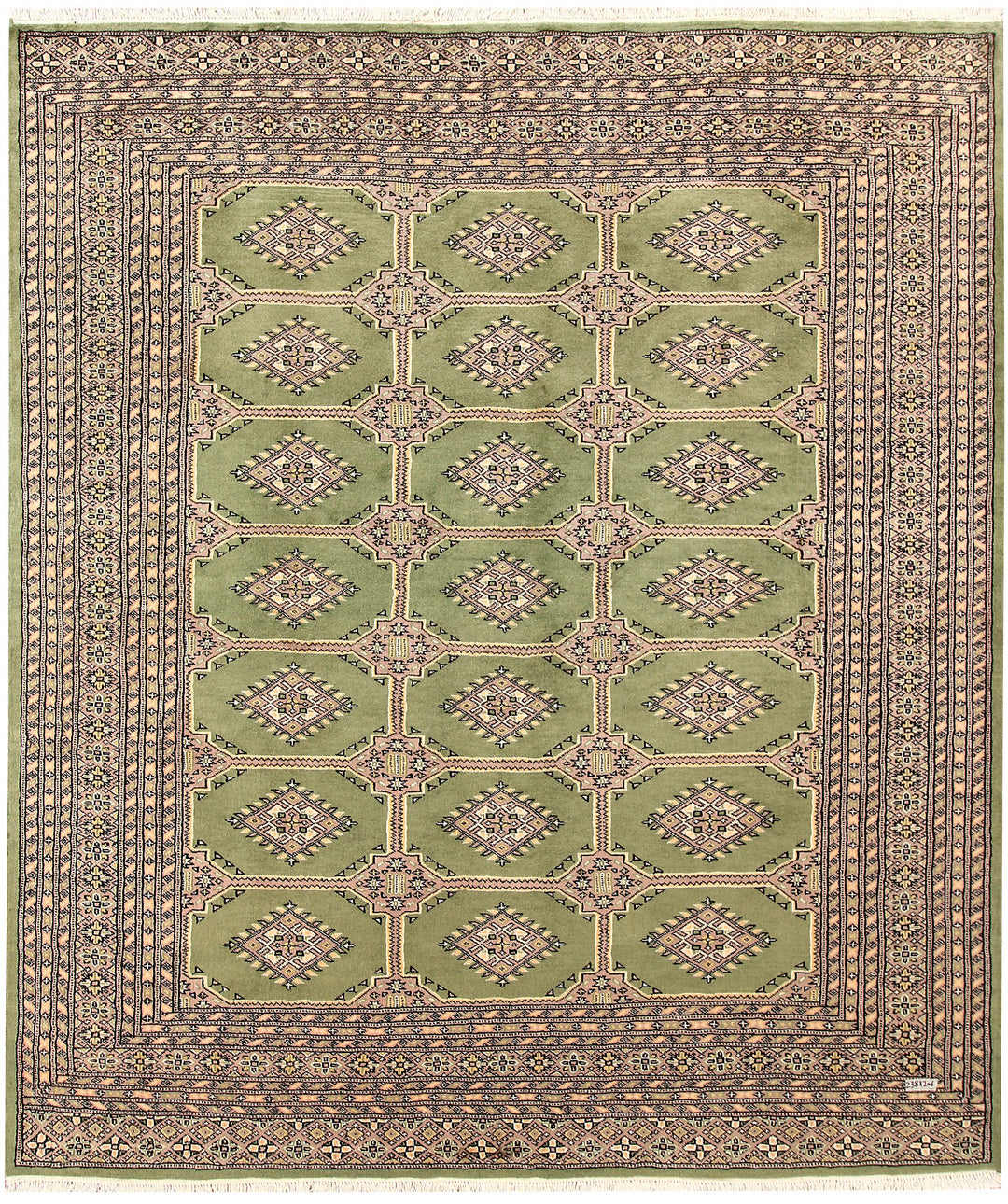 Olive Jaldar 6' 9 x 7' 10 - No. 59774 - ALRUG Rug Store