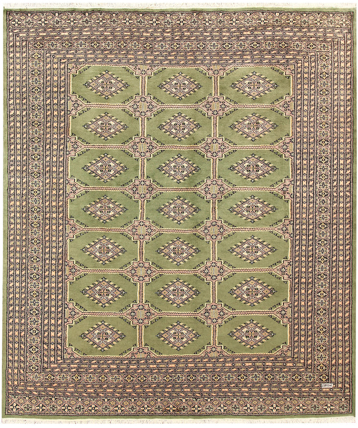 Olive Jaldar 6' 9 x 7' 10 - No. 59774 - ALRUG Rug Store