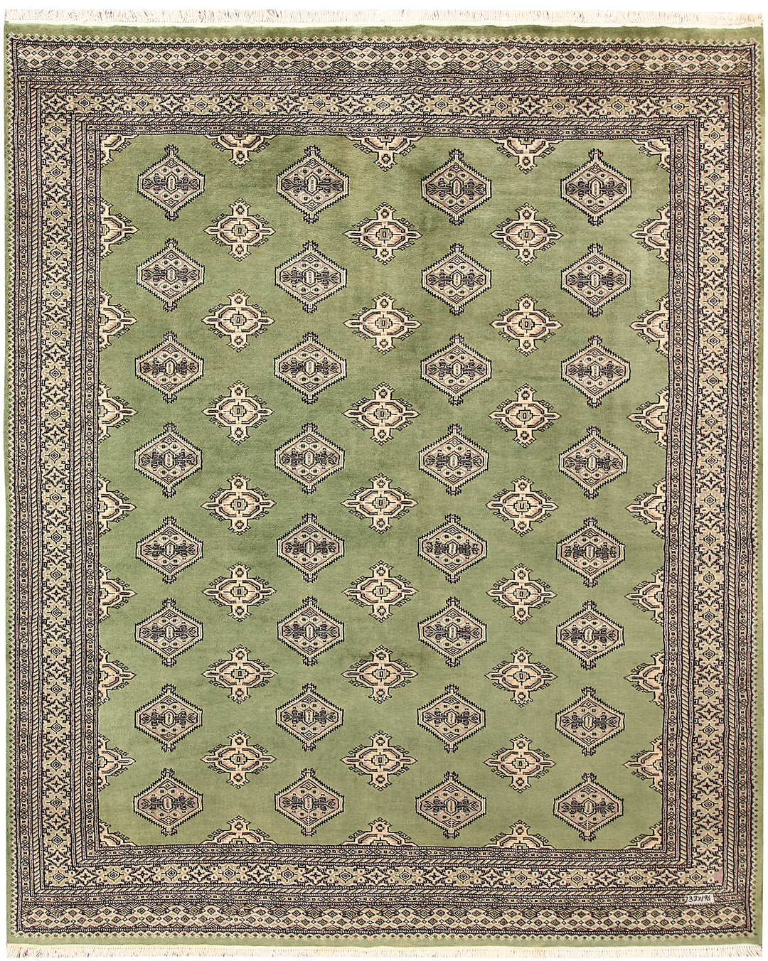Olive Jaldar 6' 5 x 7' 10 - No. 59775 - ALRUG Rug Store