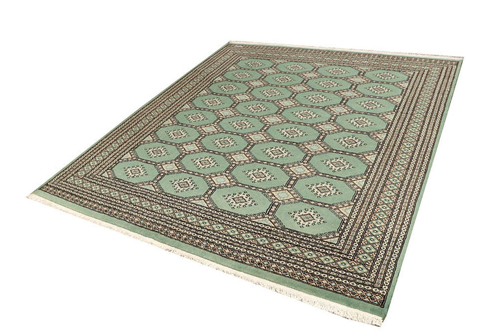 Dark Sea Green Jaldar 6' 8 x 7' 7 - No. 59777 - ALRUG Rug Store