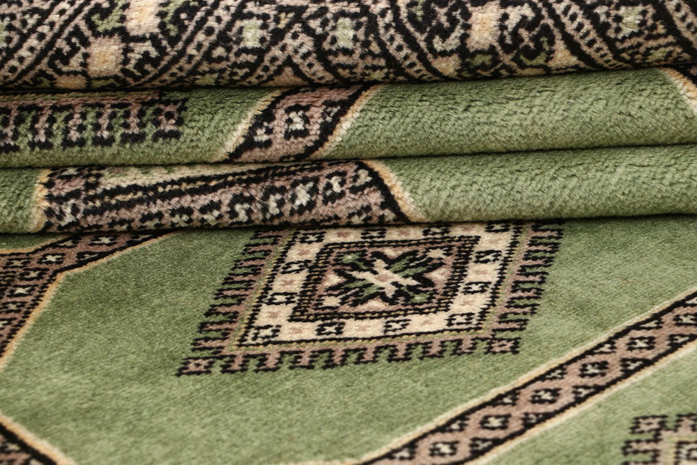 Olive Jaldar 6' 8 x 8' 6 - No. 59778 - ALRUG Rug Store