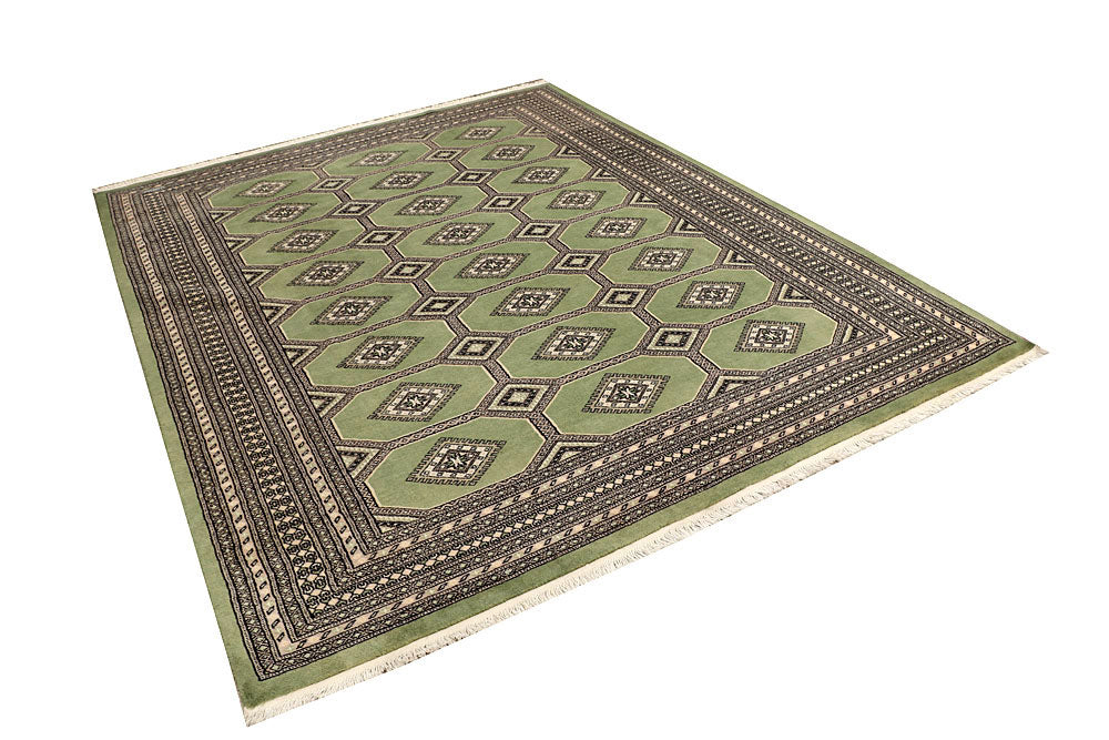 Olive Jaldar 6' 8 x 8' 6 - No. 59778 - ALRUG Rug Store