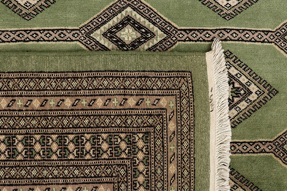 Olive Jaldar 6' 8 x 8' 6 - No. 59778 - ALRUG Rug Store