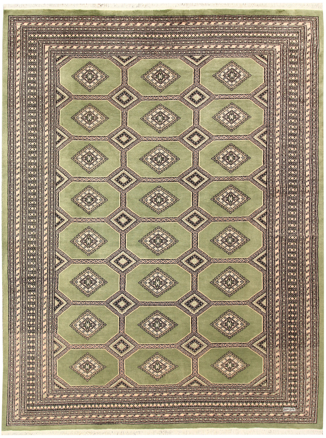 Olive Jaldar 6' 8 x 8' 6 - No. 59778 - ALRUG Rug Store