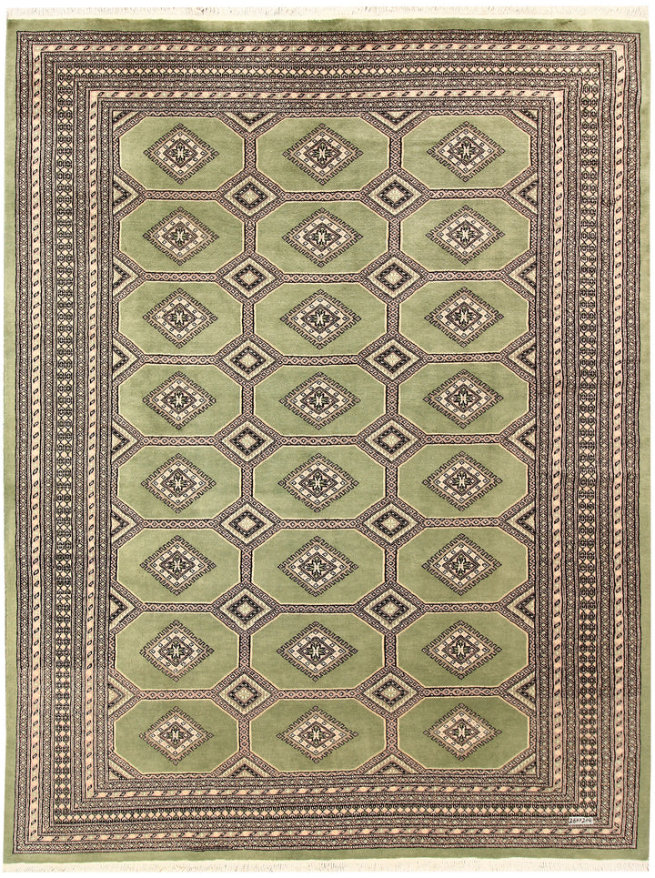 Olive Jaldar 6' 8 x 8' 6 - No. 59778 - ALRUG Rug Store