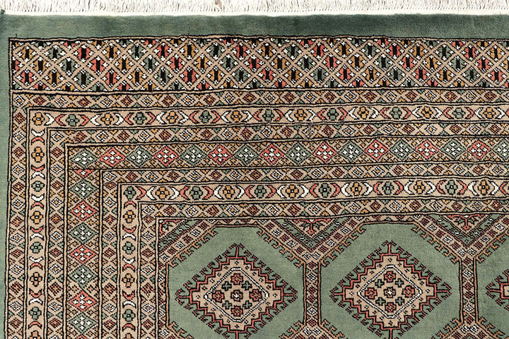 Dark Sea Green Jaldar 6' 7 x 8' 5 - No. 59780 - ALRUG Rug Store