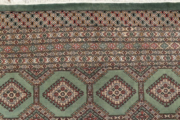 Dark Sea Green Jaldar 6' 7 x 8' 5 - No. 59780 - ALRUG Rug Store