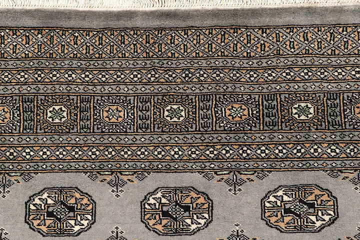 Dark Grey Bokhara 6' 7 x 8' 4 - No. 59788 - ALRUG Rug Store