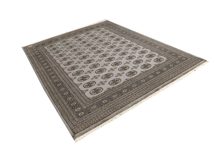 Dark Grey Bokhara 6' 7 x 8' 4 - No. 59788 - ALRUG Rug Store