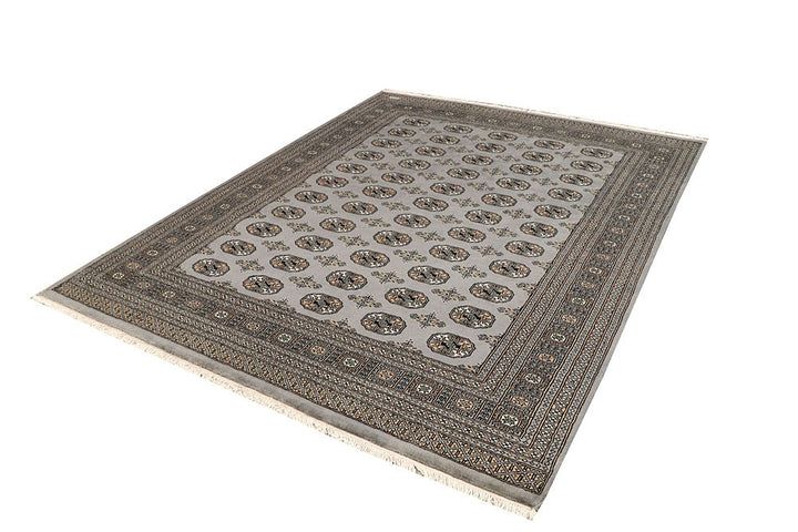 Dark Grey Bokhara 6' 7 x 8' 4 - No. 59788 - ALRUG Rug Store