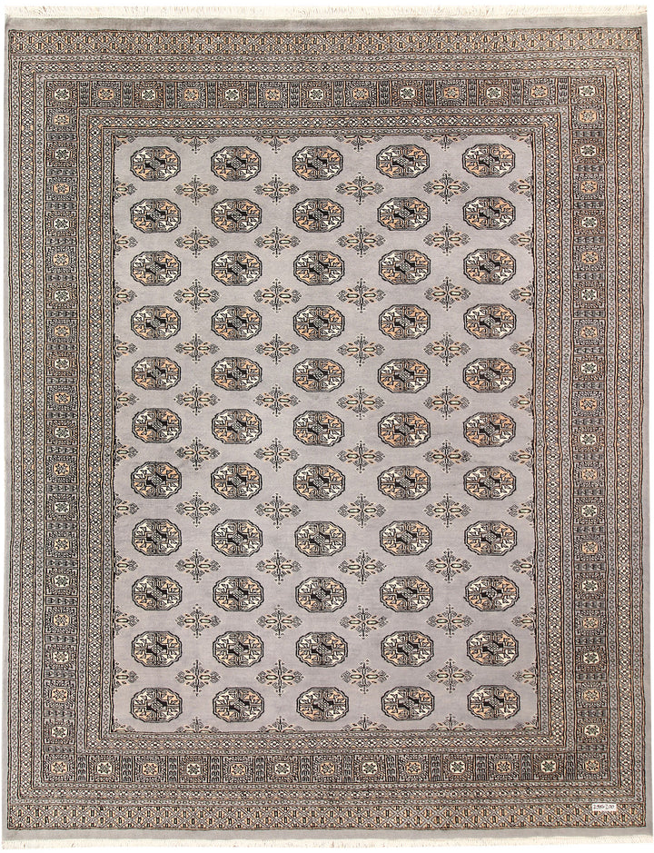 Dark Grey Bokhara 6' 7 x 8' 4 - No. 59788 - ALRUG Rug Store