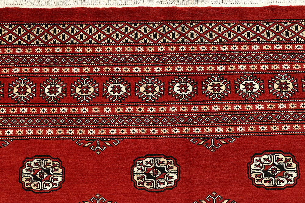 Red Bokhara 6' 8 x 8' 3 - No. 59792 - ALRUG Rug Store