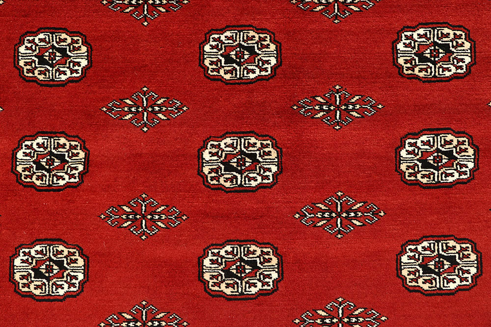 Red Bokhara 6' 8 x 8' 3 - No. 59792 - ALRUG Rug Store