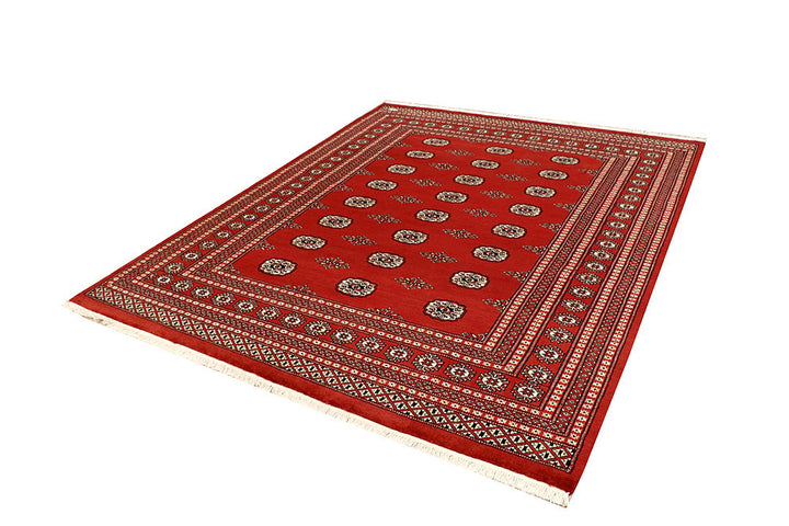 Red Bokhara 6' 8 x 8' 3 - No. 59792 - ALRUG Rug Store