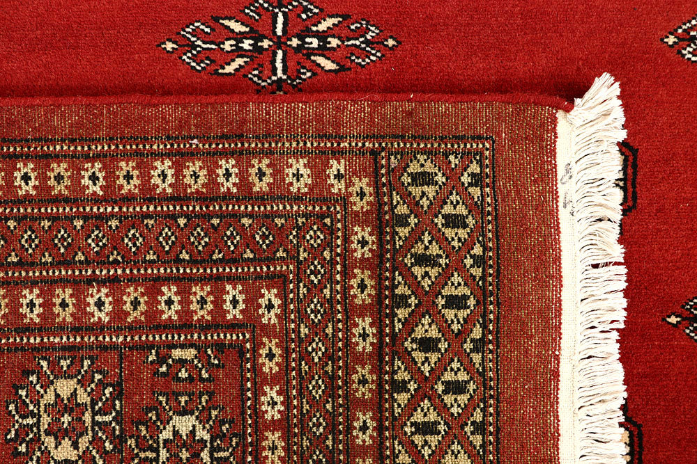 Red Bokhara 6' 8 x 8' 3 - No. 59792 - ALRUG Rug Store