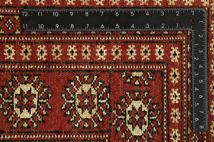Red Bokhara 6' 8 x 8' 3 - No. 59792 - ALRUG Rug Store