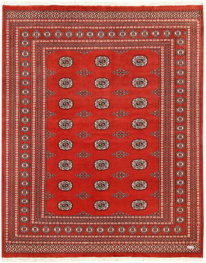 Red Bokhara 6' 8 x 8' 3 - No. 59792 - ALRUG Rug Store