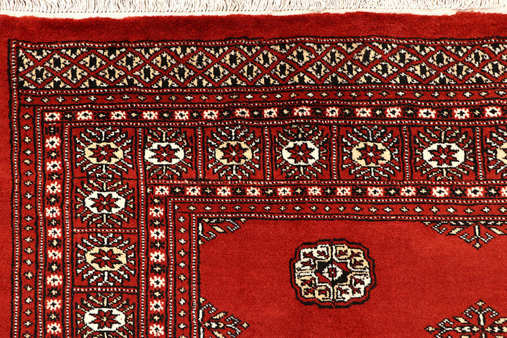 Tomato Bokhara 6' 7 x 8' 2 - No. 59793 - ALRUG Rug Store