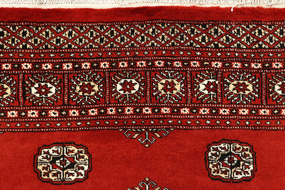 Tomato Bokhara 6' 7 x 8' 2 - No. 59793 - ALRUG Rug Store