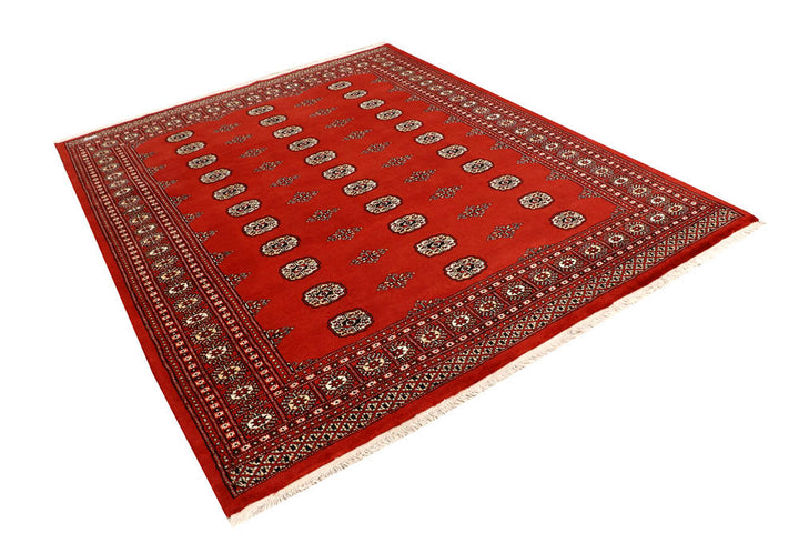 Tomato Bokhara 6' 7 x 8' 2 - No. 59793 - ALRUG Rug Store