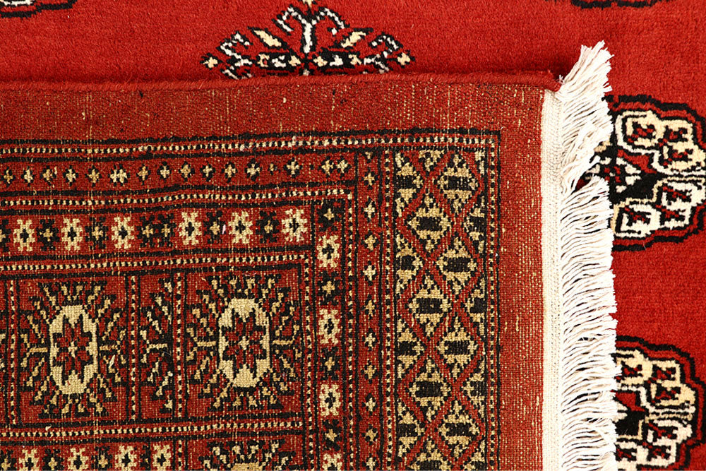Tomato Bokhara 6' 7 x 8' 2 - No. 59793 - ALRUG Rug Store