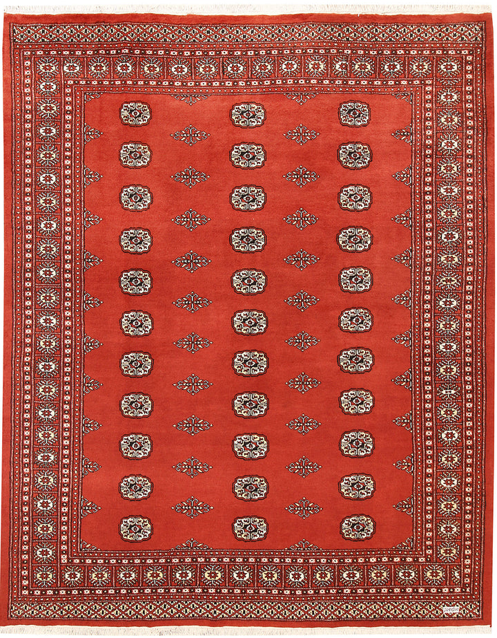 Tomato Bokhara 6' 7 x 8' 2 - No. 59793 - ALRUG Rug Store