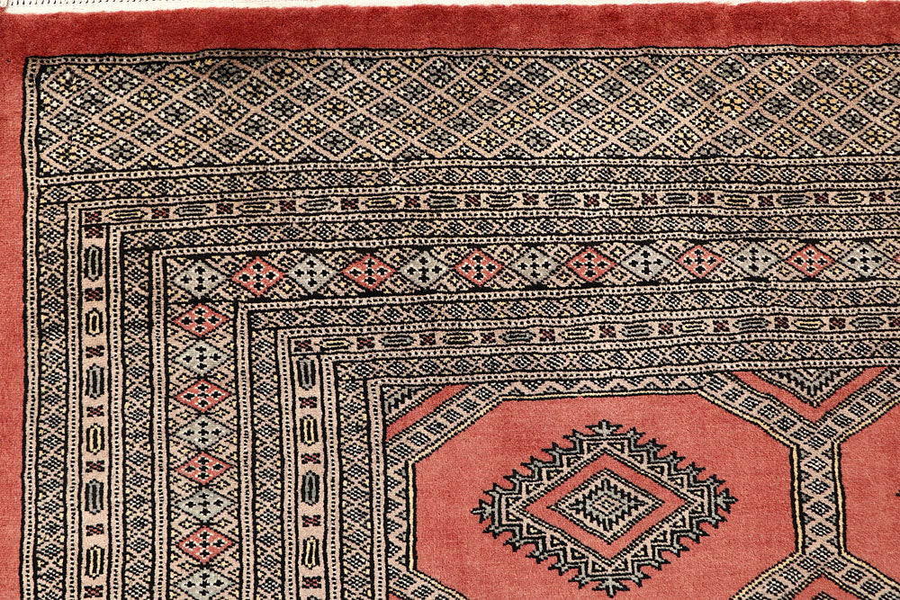 Light Coral Jaldar 6' 8 x 8' 4 - No. 59800 - ALRUG Rug Store