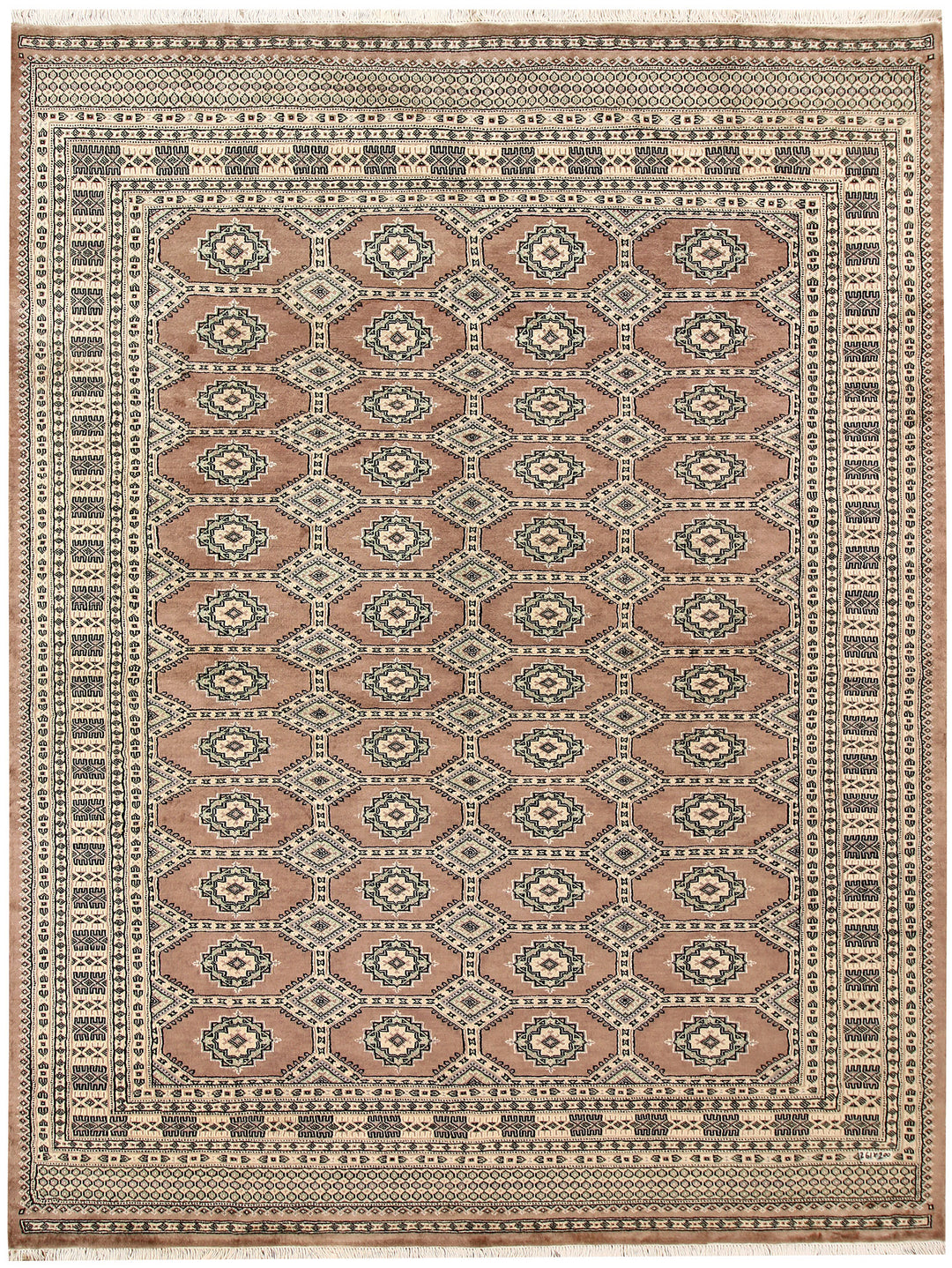 Sienna Bokhara 6' 7 x 8' 7 - No. 59801 - ALRUG Rug Store