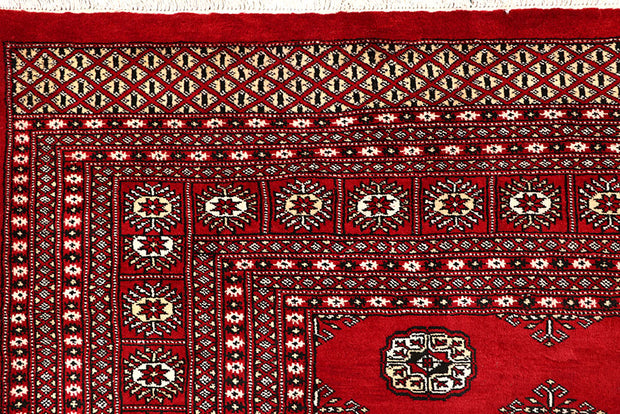 Red Bokhara 9' 4 x 12' 3 - No. 59802 - ALRUG Rug Store