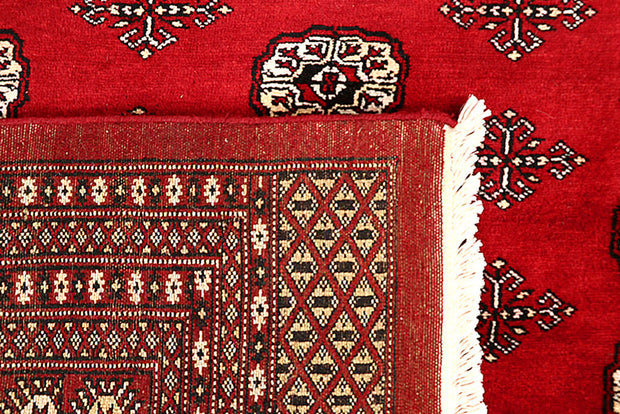 Red Bokhara 9' 4 x 12' 3 - No. 59802 - ALRUG Rug Store