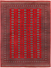 Red Bokhara 9' 4 x 12' 3 - No. 59802 - ALRUG Rug Store