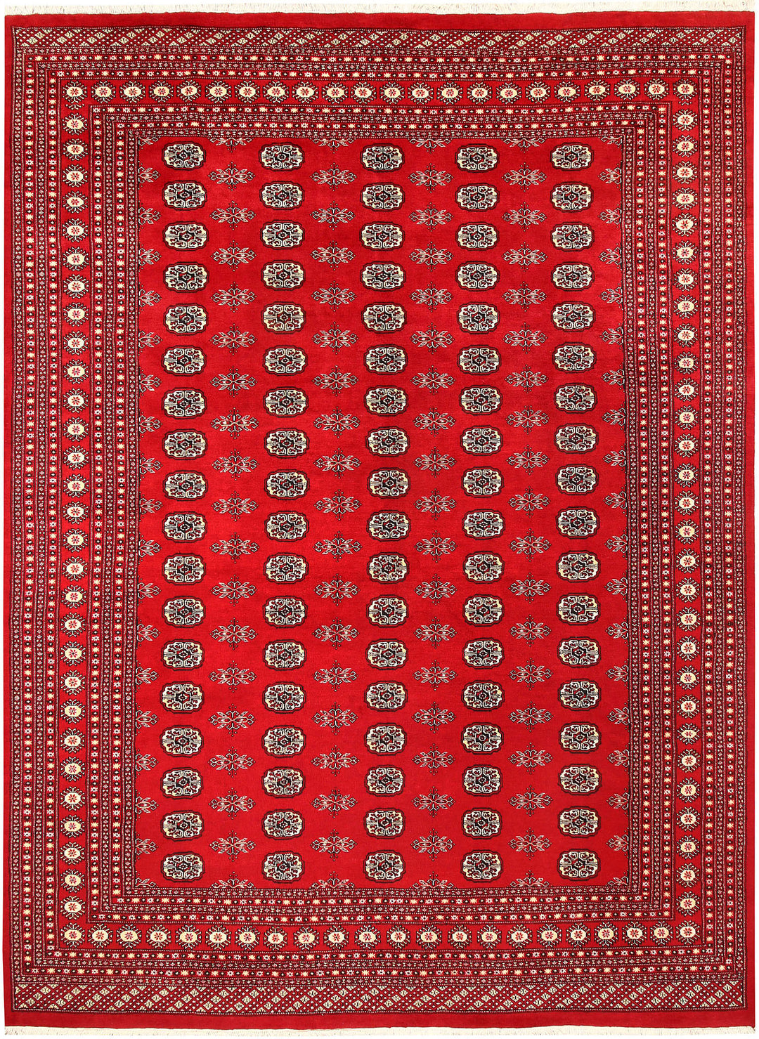 Firebrick Bokhara 9' 1 x 12' 4 - No. 59803 - ALRUG Rug Store