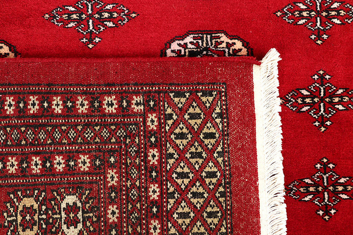 Red Bokhara 9' 1 x 12' 4 - No. 59804 - ALRUG Rug Store
