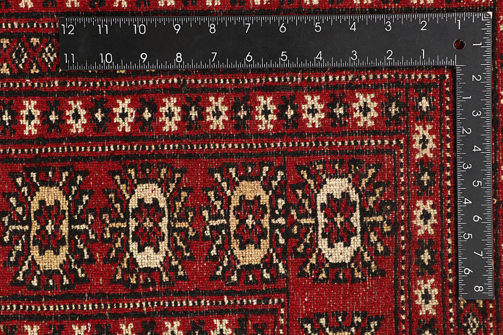 Red Bokhara 9' 1 x 12' 4 - No. 59804 - ALRUG Rug Store
