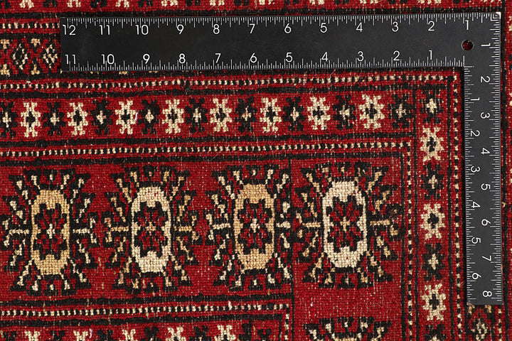 Red Bokhara 9' 1 x 12' 4 - No. 59804 - ALRUG Rug Store