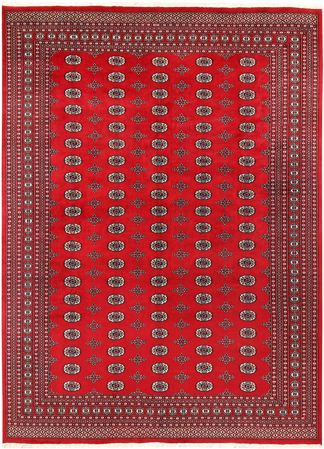 Red Bokhara 9' 1 x 12' 4 - No. 59804 - ALRUG Rug Store