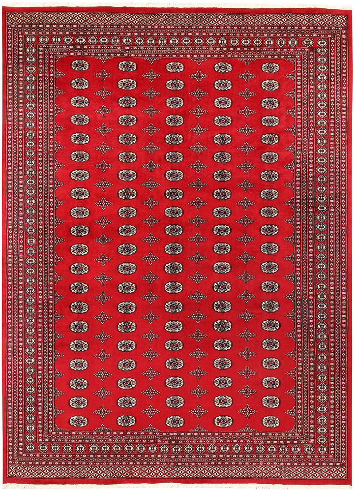 Red Bokhara 9' 1 x 12' 4 - No. 59804 - ALRUG Rug Store