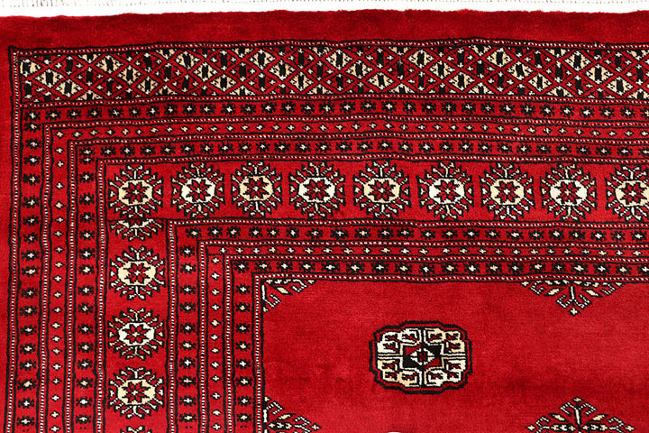 Red Bokhara 8' 11 x 12' 3 - No. 59805 - ALRUG Rug Store