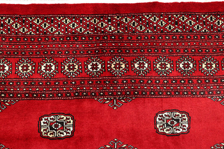 Red Bokhara 8' 11 x 12' 3 - No. 59805 - ALRUG Rug Store