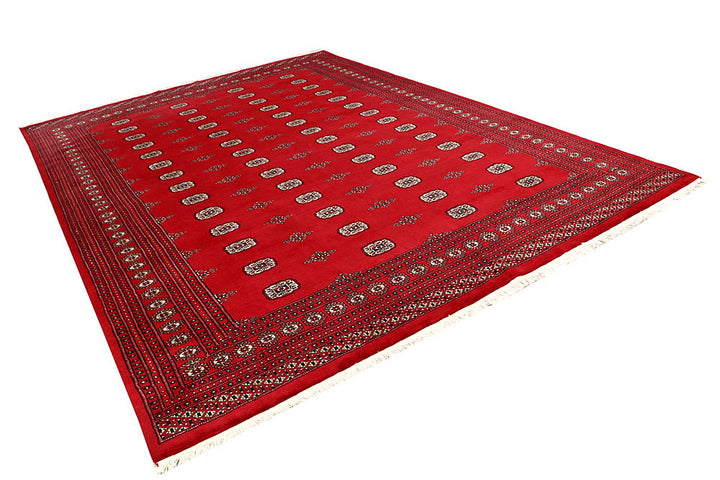 Red Bokhara 8' 11 x 12' 3 - No. 59805 - ALRUG Rug Store