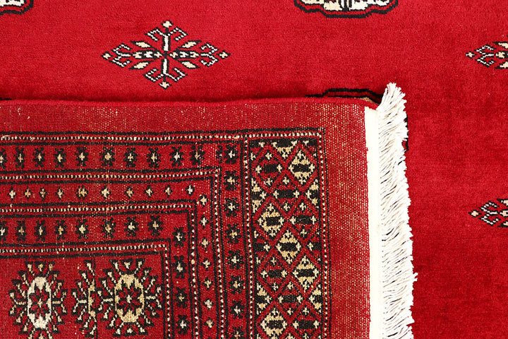 Red Bokhara 8' 11 x 12' 3 - No. 59805 - ALRUG Rug Store