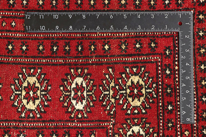 Red Bokhara 8' 11 x 12' 3 - No. 59805 - ALRUG Rug Store