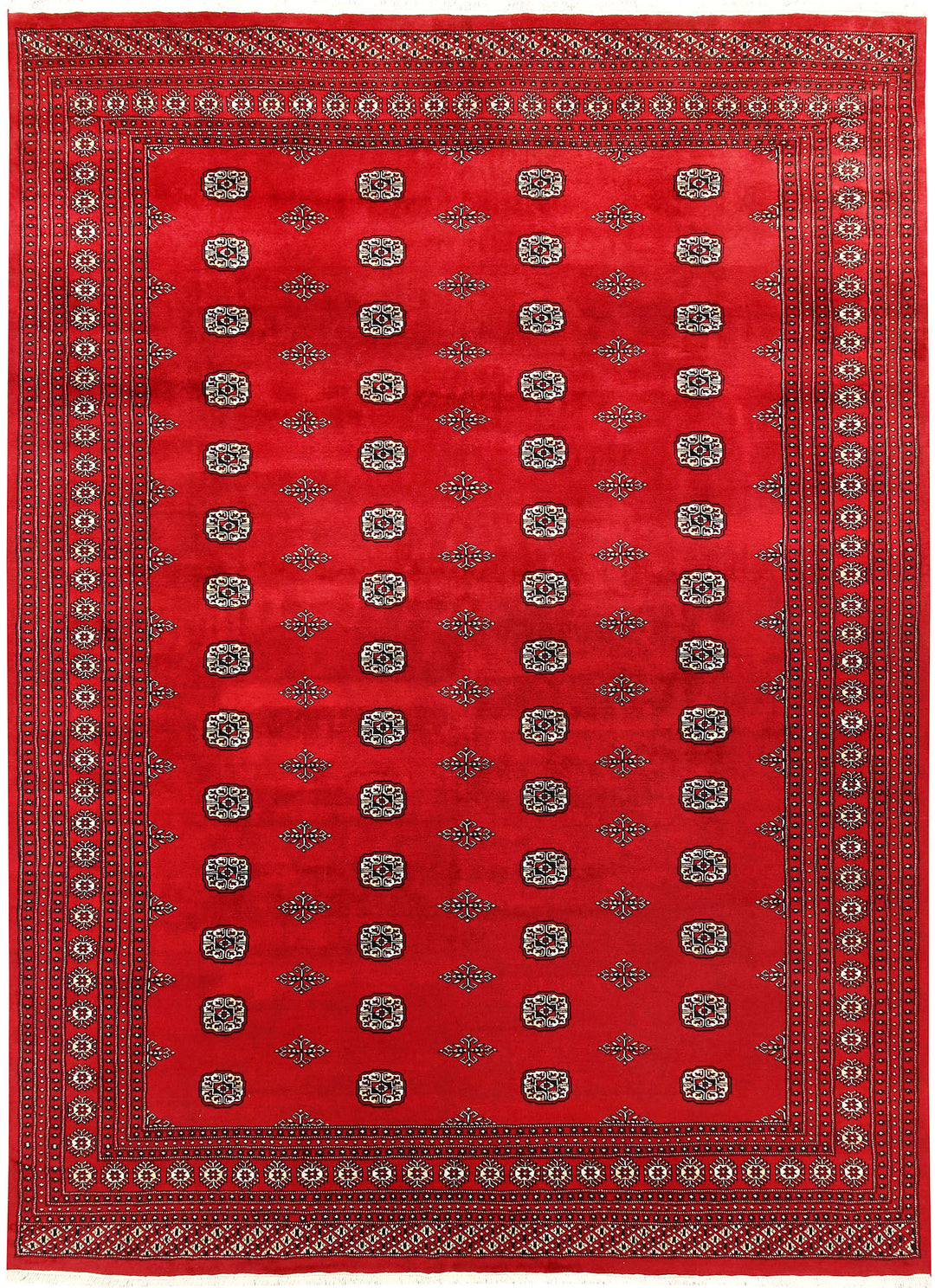 Red Bokhara 8' 11 x 12' 3 - No. 59805 - ALRUG Rug Store