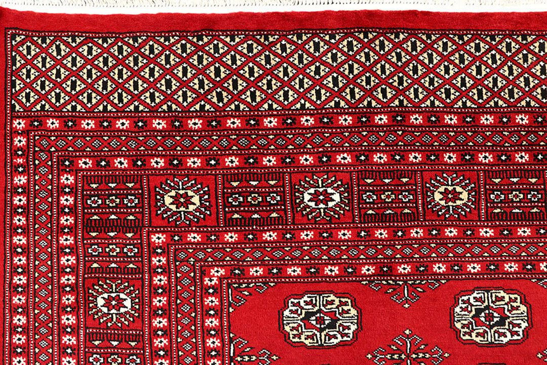 Red Bokhara 9'  1" x 12'  1" - No. QA48873