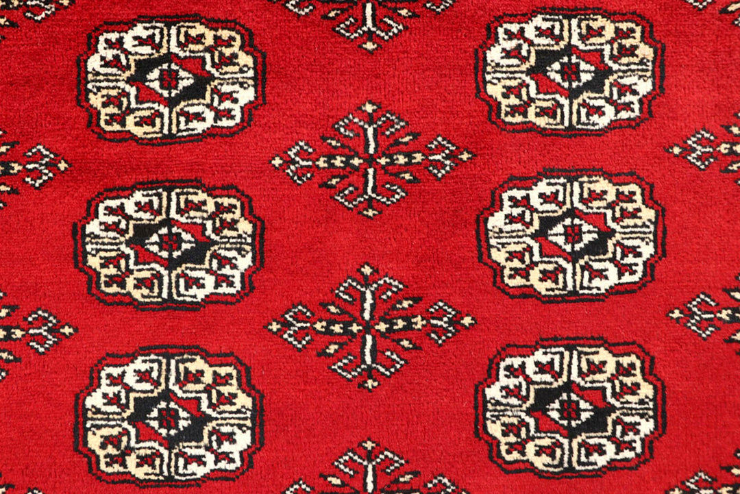 Red Bokhara 9'  1" x 12'  1" - No. QA48873