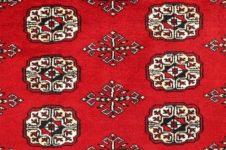 Red Bokhara 9'  1" x 12'  1" - No. QA48873