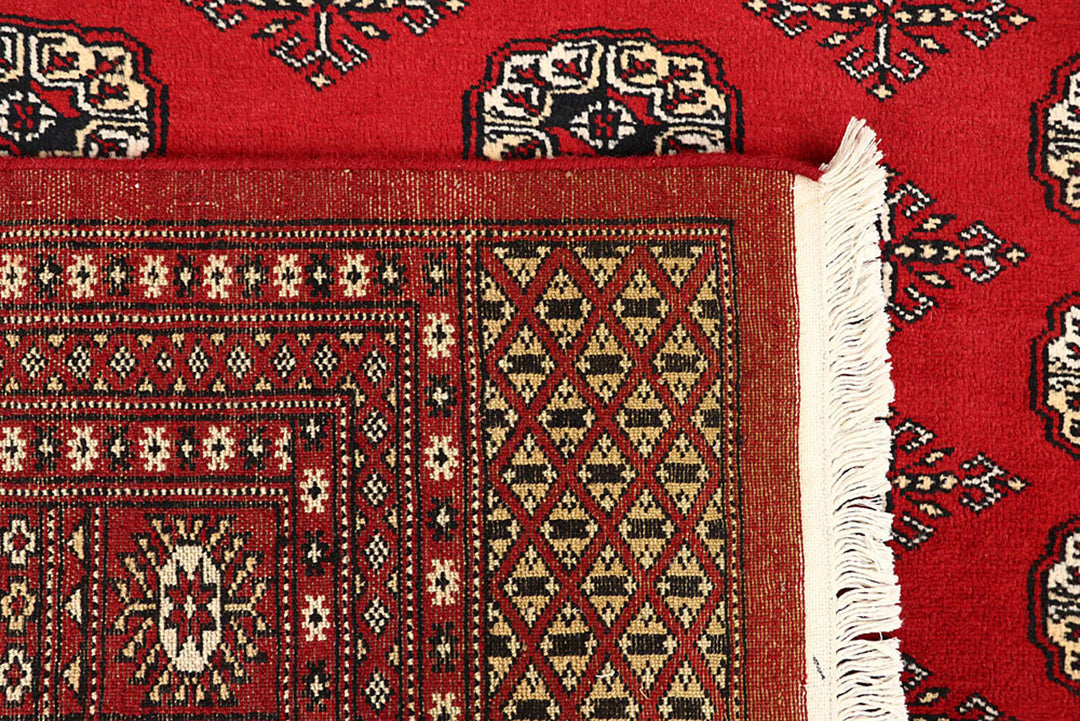 Red Bokhara 9'  1" x 12'  1" - No. QA48873
