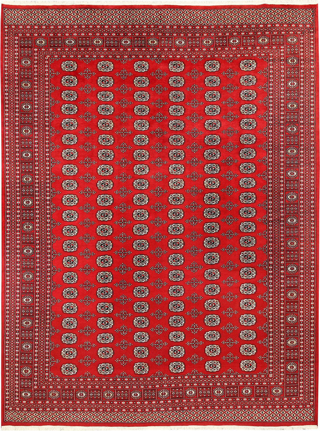 Red Bokhara 9' 1 x 12' 1 - No. 59806 - ALRUG Rug Store