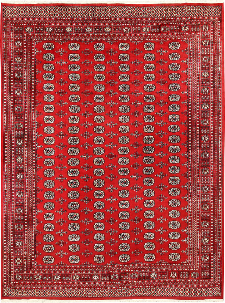 Red Bokhara 9' 1 x 12' 1 - No. 59806 - ALRUG Rug Store