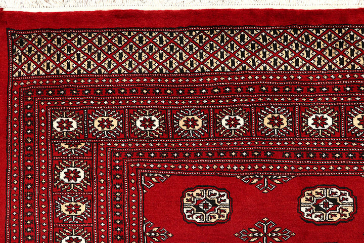 Red Bokhara 8' 10 x 11' 5 - No. 59807 - ALRUG Rug Store